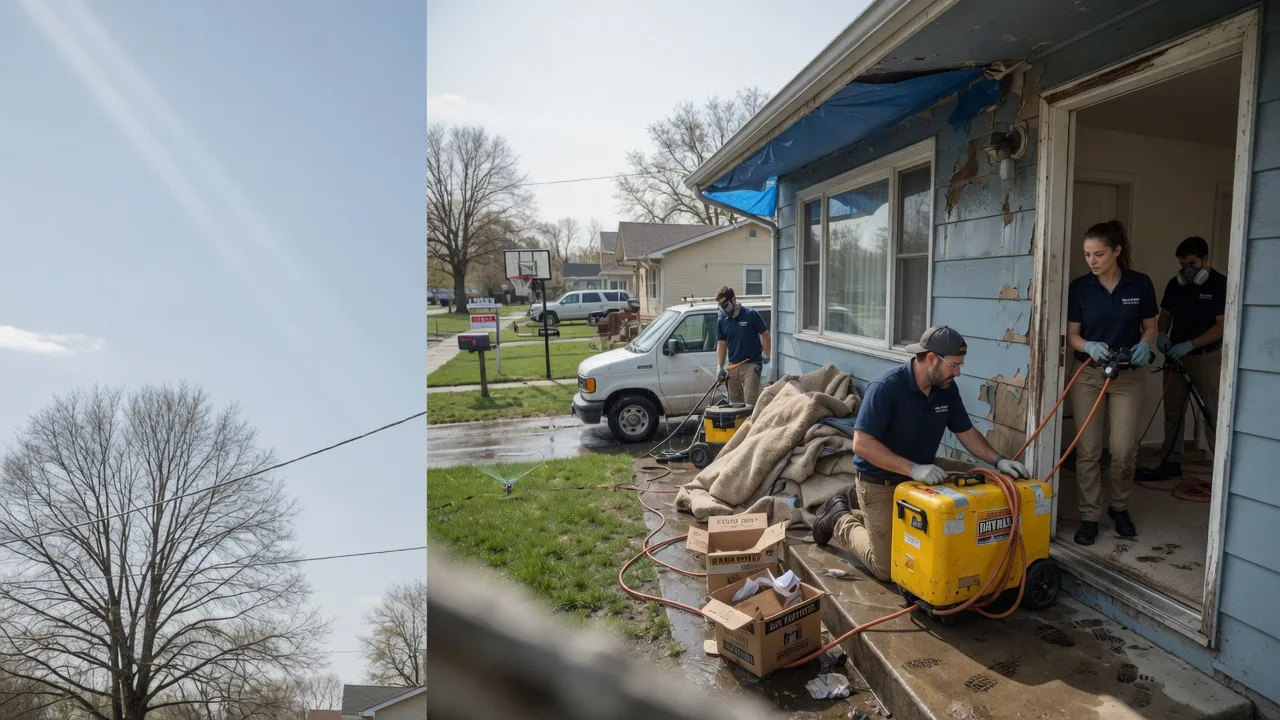 Basement Flood Cleanup in Spiro, OK near me